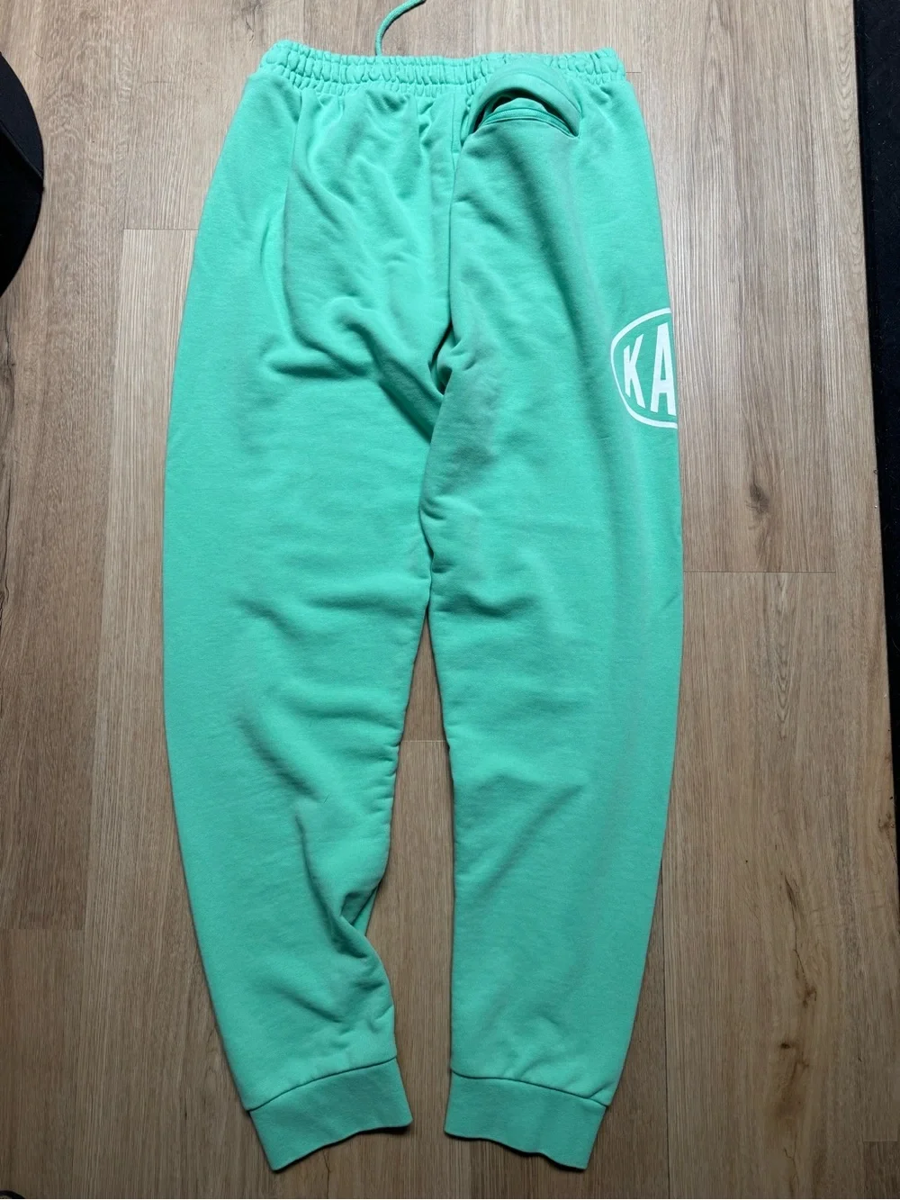 Kappa Vintage Men’s Mint Green Logo Jogger Sweatpants